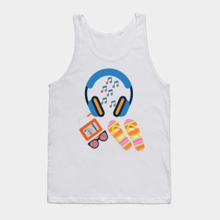 Summer is here - cool music lover Tank Top